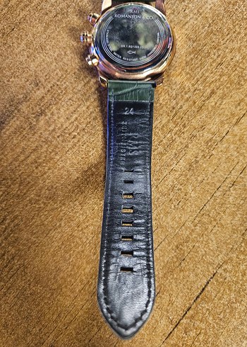 Klasik Erkek Yeşil Deri Saat - Görsel 4