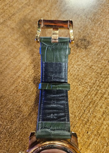 Klasik Stil Erkek Yeşil Saat - Görsel 5