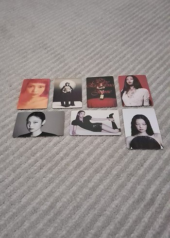 7 adet jennie lomokart - Görsel 2