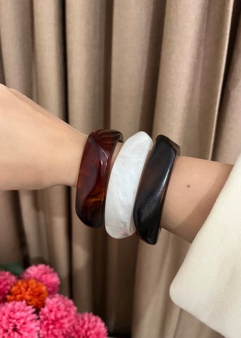 Zara 3 lü reçine bileklik