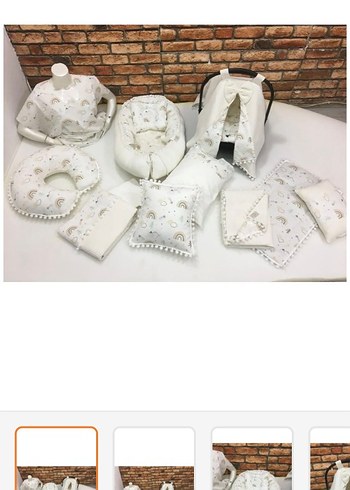 Nakışlı Çok Renkli Çocuk Uyku Aksesuarları - Görsel 2