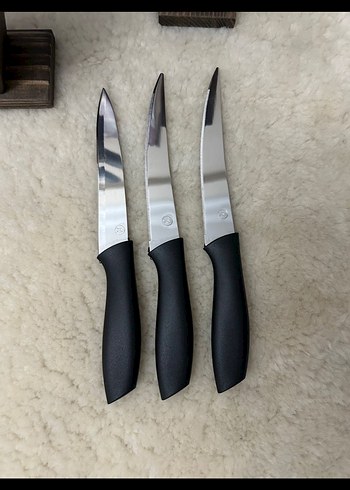 Mirhome 4 Parça Siyah Bıçak Seti - Görsel 3