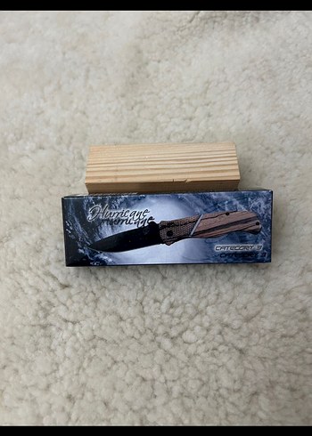 Kahverengi Ahşap Saplı Katlanır Bıçak - Görsel 4