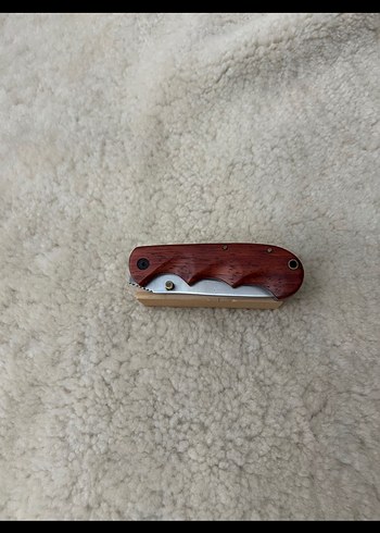 Renkli Ahşap Saplı Katlanır Çakı - Görsel 3