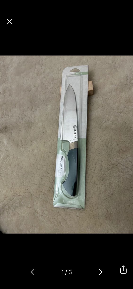 Khaki Saplı Gri Bıçak - Görsel 3