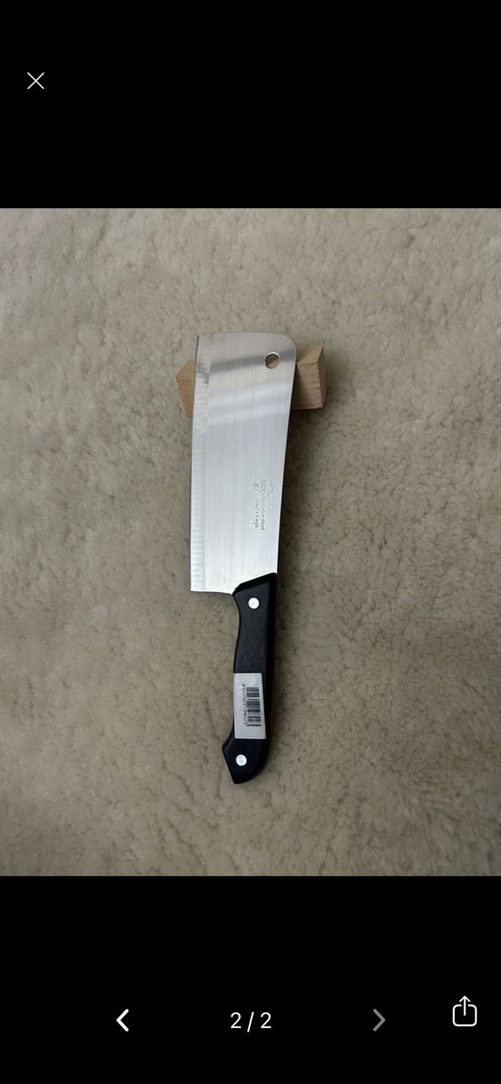 29 cm Bıçak, 16.5 cm Ağız Boyu, Gri Saplı - Görsel 2