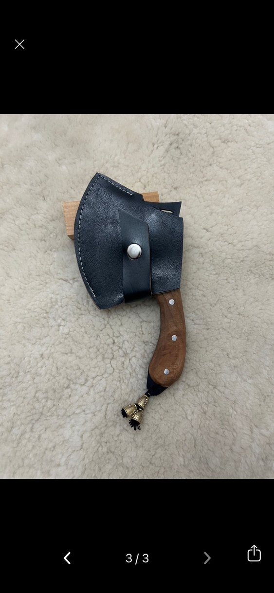 KARBON ÇELİK KAMP BALTASI - Görsel 3