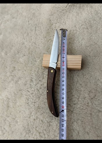 Ahşap Saplı Katlanabilir Bıçak - Görsel 2