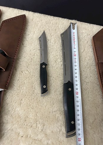 Karakurt Bıçak Kahverengi Deri Kılıflı - Görsel 5