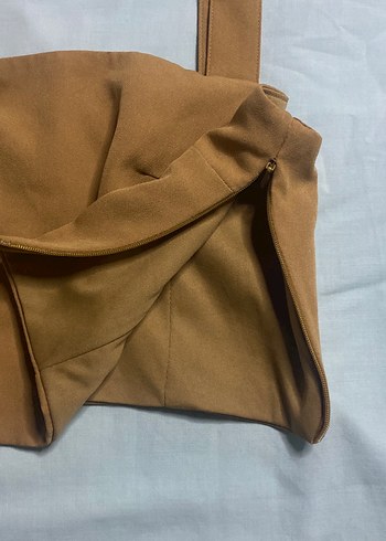 Kahve rengi  Askılı Tokalı Büstiyer - Görsel 3