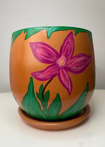 Tukan Kuşlu Saksı - Görsel 5