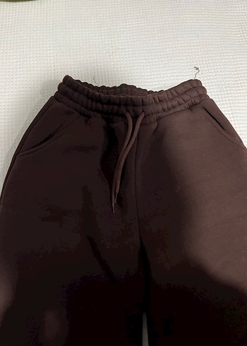 Kadın Kahverengi Pamuklu  esofman alti - Görsel 3