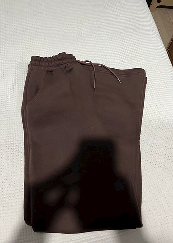 Kadın Kahverengi Pamuklu  esofman alti - Görsel 4