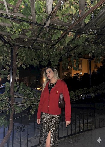 Uzun Kollu Polo Yaka Hırka - Görsel 2