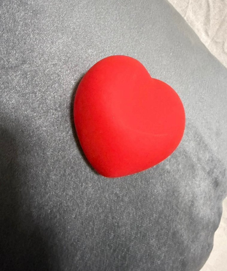 Kırmızı Kalp Şekilli ışık nostalji - Görsel 2