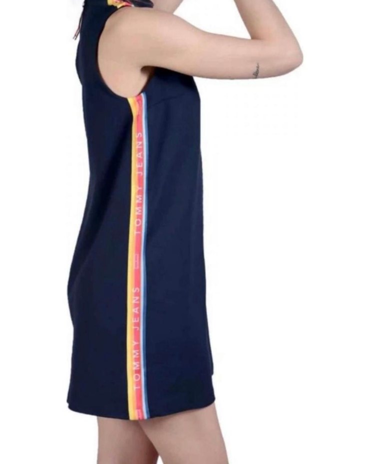 Lacivert tommy elbise - Görsel 3