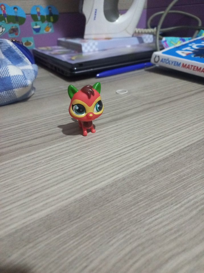 Pastel Pembe Aksiyon Figürü - Görsel 3