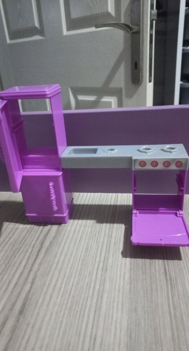 Renkli Mor Çocuk Oyun Mutfak Seti - Görsel 2