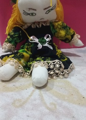 Renkli Kumaş Bebek - Görsel 3