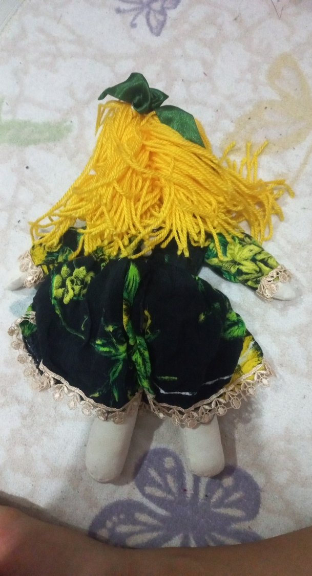 Renkli Kumaş Bebek - Görsel 2