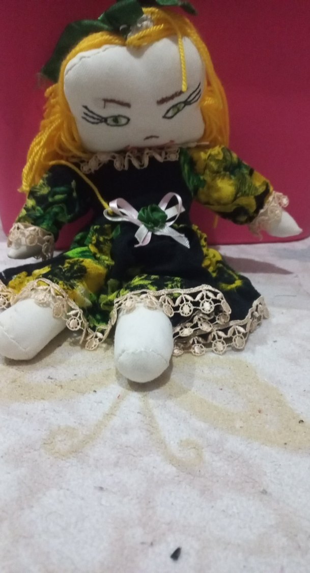 Renkli Kumaş Bebek - Görsel 3