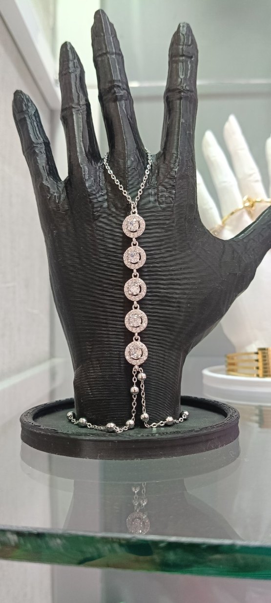 paslanmaz çelik taşlı şahmeran - Görsel 2