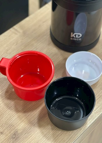 Siyah 4 litre Termos Şişesi 24Saat Isı Koruma - Görsel 3