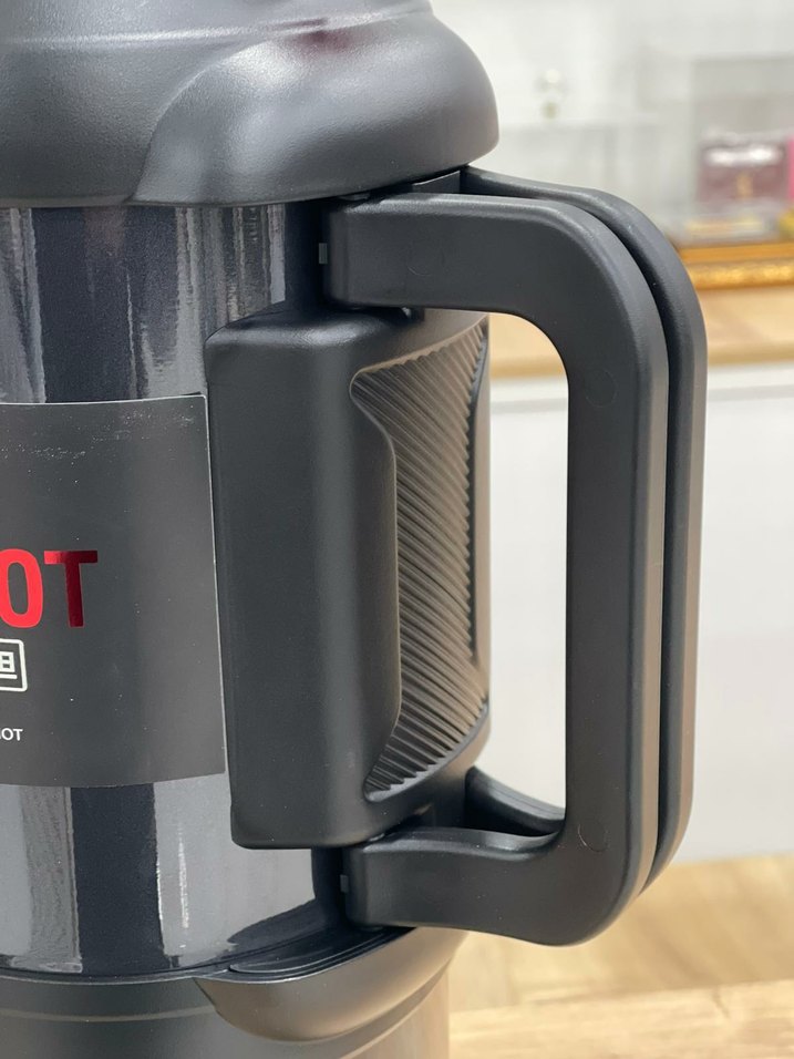 Siyah 4 litre Termos Şişesi 24Saat Isı Koruma - Görsel 2