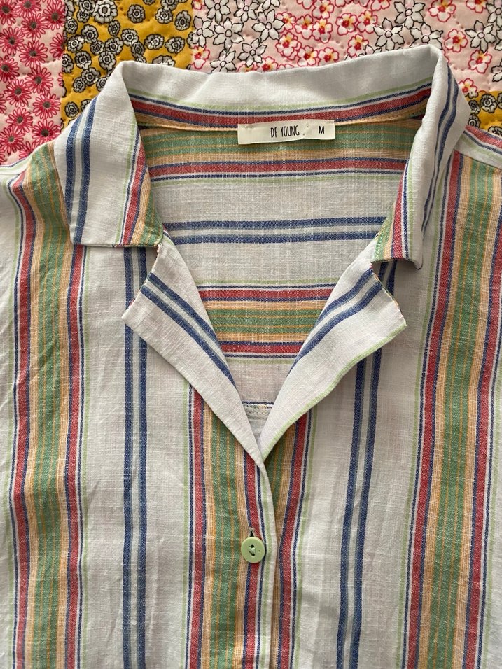 Koton çizgili gömlek - Görsel 2