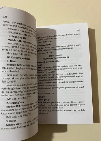 Türk Medeni Kanunu 38. Baskı Eylül 2024 - Görsel 2