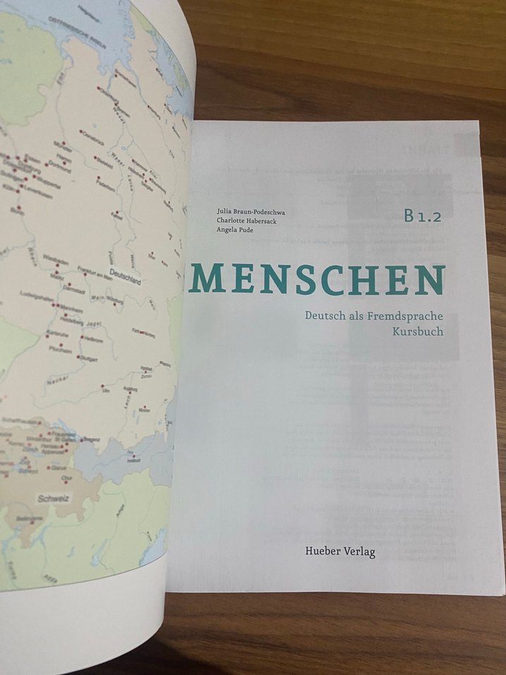 Hueber Menschen B1.2 Almanca Kursbuch Arbeitsbuch - Görsel 4