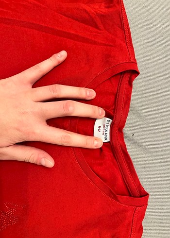 10-11 Yaş US POLO uzun kollu bisiklet yaka kız üst - Görsel 3