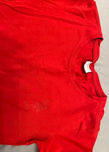 10-11 Yaş US POLO uzun kollu bisiklet yaka kız üst - Görsel 2