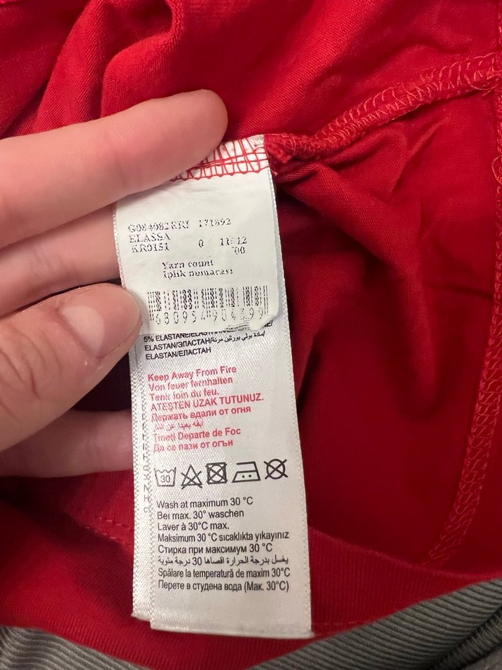 10-11 Yaş US POLO uzun kollu bisiklet yaka kız üst - Görsel 4