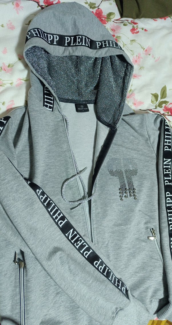 Gri Fermuarlı Yüksek Yaka bayan Sweatshirt - Görsel 5