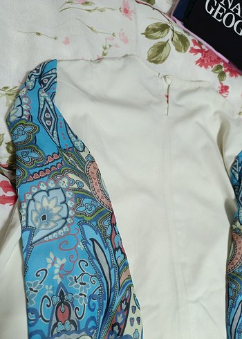 Bohem Renkli Desenli Tunik - Görsel 5