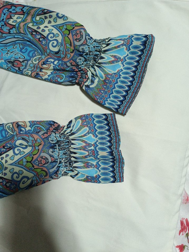 Bohem Renkli Desenli Tunik - Görsel 2