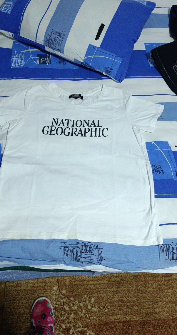 Beyaz Kısa Kollu National Geographic Tişört - Görsel 4