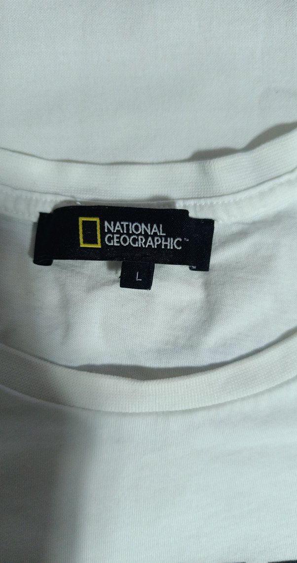 Beyaz Kısa Kollu National Geographic Tişört - Görsel 2