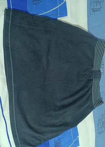 siyah Elastik Belli  Midi  Etek - Görsel 5