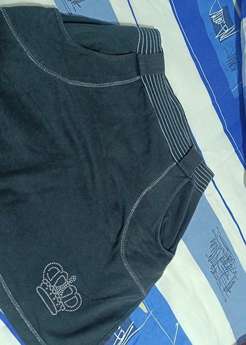 siyah Elastik Belli  Midi  Etek - Görsel 4