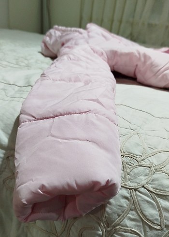 LCW Kız Çocuk Kapüşonlu Pembe Mont - Görsel 5