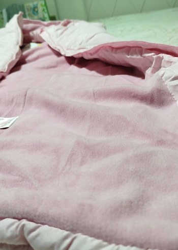 LCW Kız Çocuk Kapüşonlu Pembe Mont - Görsel 7