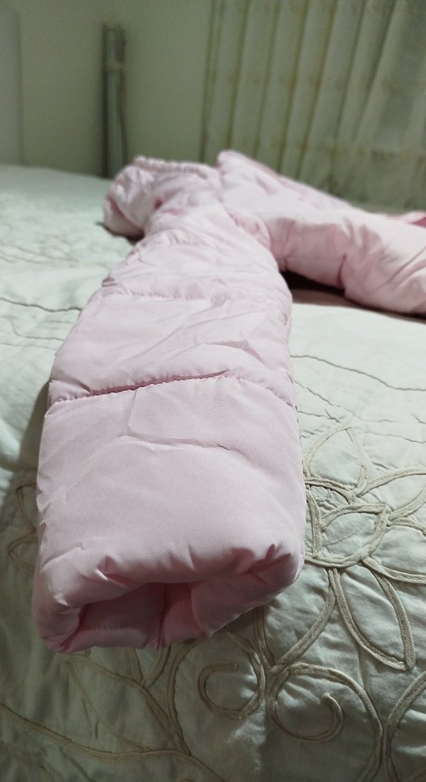 LCW Kız Çocuk Kapüşonlu Pembe Mont - Görsel 5