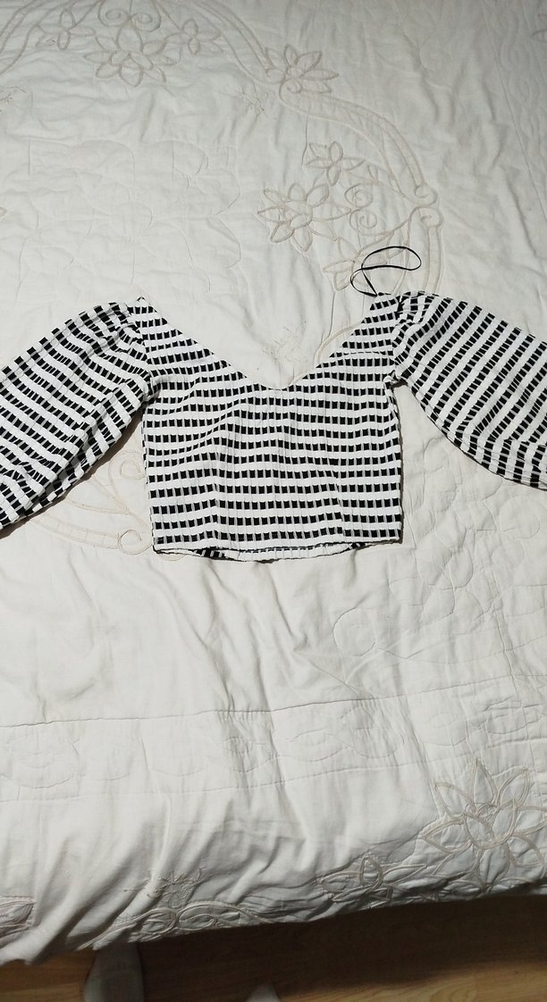 Zebra Desenli yarım kol - Görsel 2