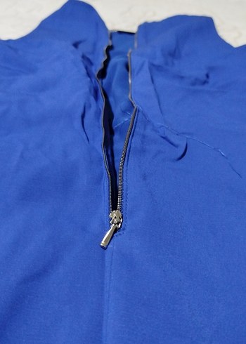 Koyu Mavi  kolsuz kısa elbise - Görsel 4