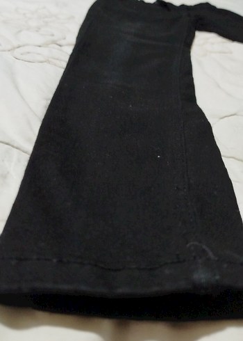 Bershka Siyah Kadın likralı pantolon - Görsel 2