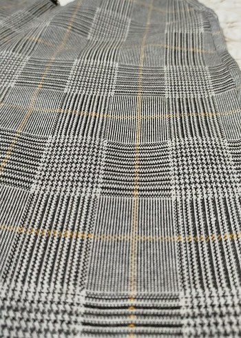 H&M S BEDEN Gri Regular Fit Kadın Kumaş Pantolon - Görsel 8