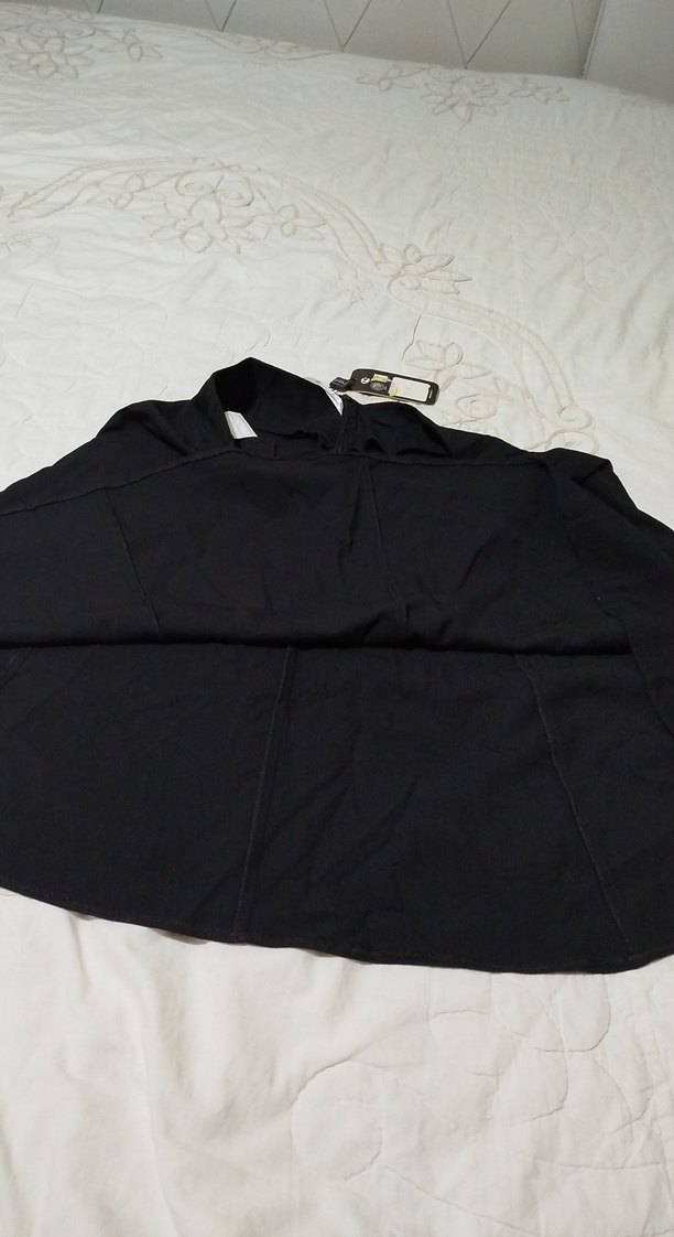 Siyah Rahat Kesim Midi Etek - Görsel 5