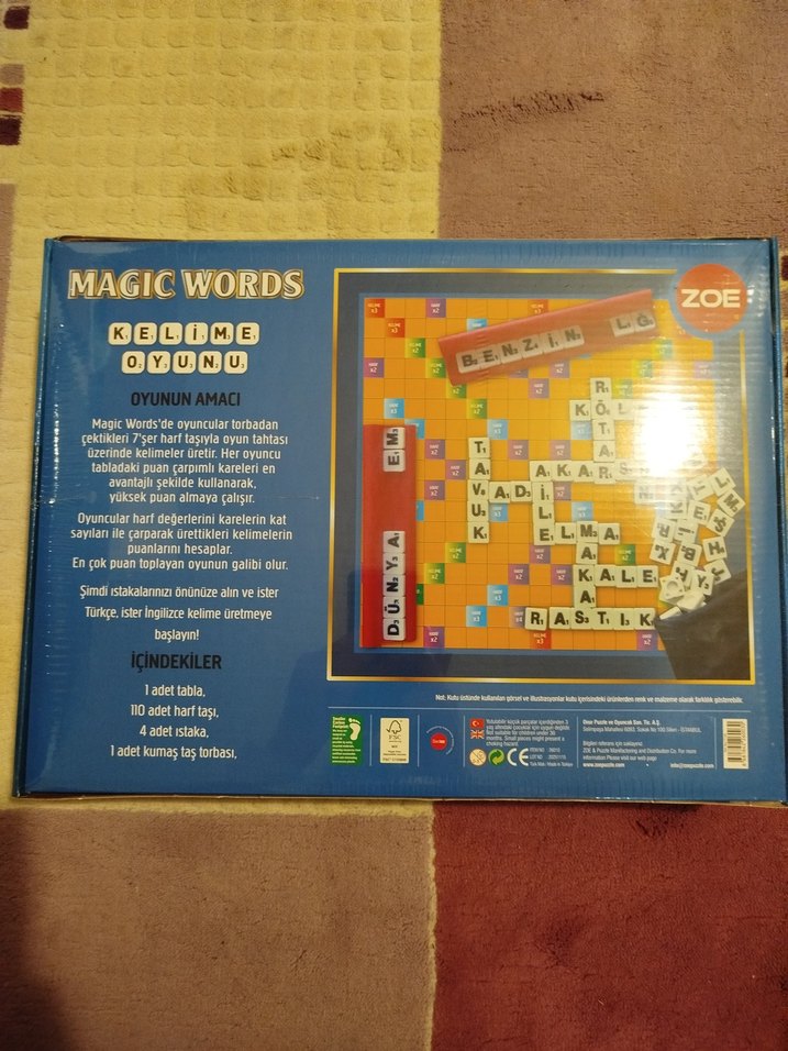 Magic Words Kelime Oyunu - Deluxe - Görsel 2